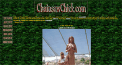 Desktop Screenshot of chainsawchick.com